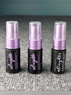 3 Urban Decay All Nighter Long Lasting Makeup Setting Spray 15ml Travel Mini Sz